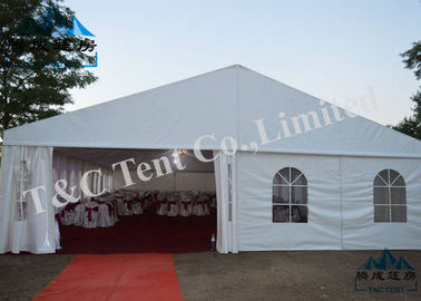Aislamiento sano de la boda de las tiendas ligeras del acontecimiento con la tela del PVC del tejado del top del blanco