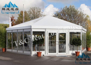 Tiendas grandes resistentes ULTRAVIOLETA para el marco al aire libre del aluminio de la cubierta transparente de los acontecimientos