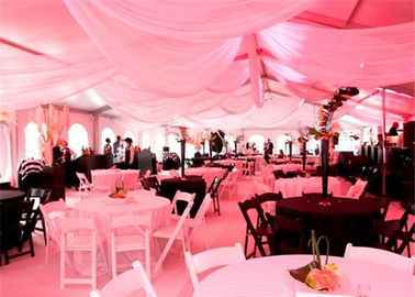 Tienda grande del banquete de boda, tienda Ultravioleta-resistente del acontecimiento del PVC de Redartant de la llama