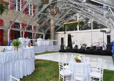 Tiendas de alta resistencia del acontecimiento de la boda de la prenda impermeable del blanco grandes una tienda FORMADA para 600 Seater
