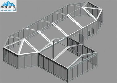 Tienda grande transparente o blanca de la pagoda del PVC marco del aluminio de los 6x6m/de los 6X17.2m