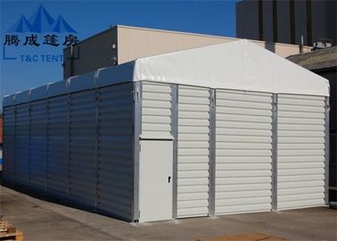 Tienda grande de Warehouse de la estructura de aluminio al aire libre clara del palmo modificada para requisitos particulares