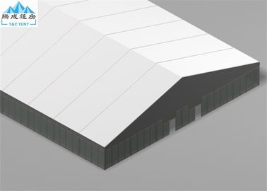 Tienda enorme de los 30X100M para la cubierta blanca resistente del tejado de la exposición de la Uno-forma al aire libre temporal de Warehouse