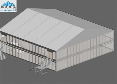 Tienda impermeable de múltiples capas 20 los x 20M del toldo con la pared blanca del panel de bocadillo del tejado